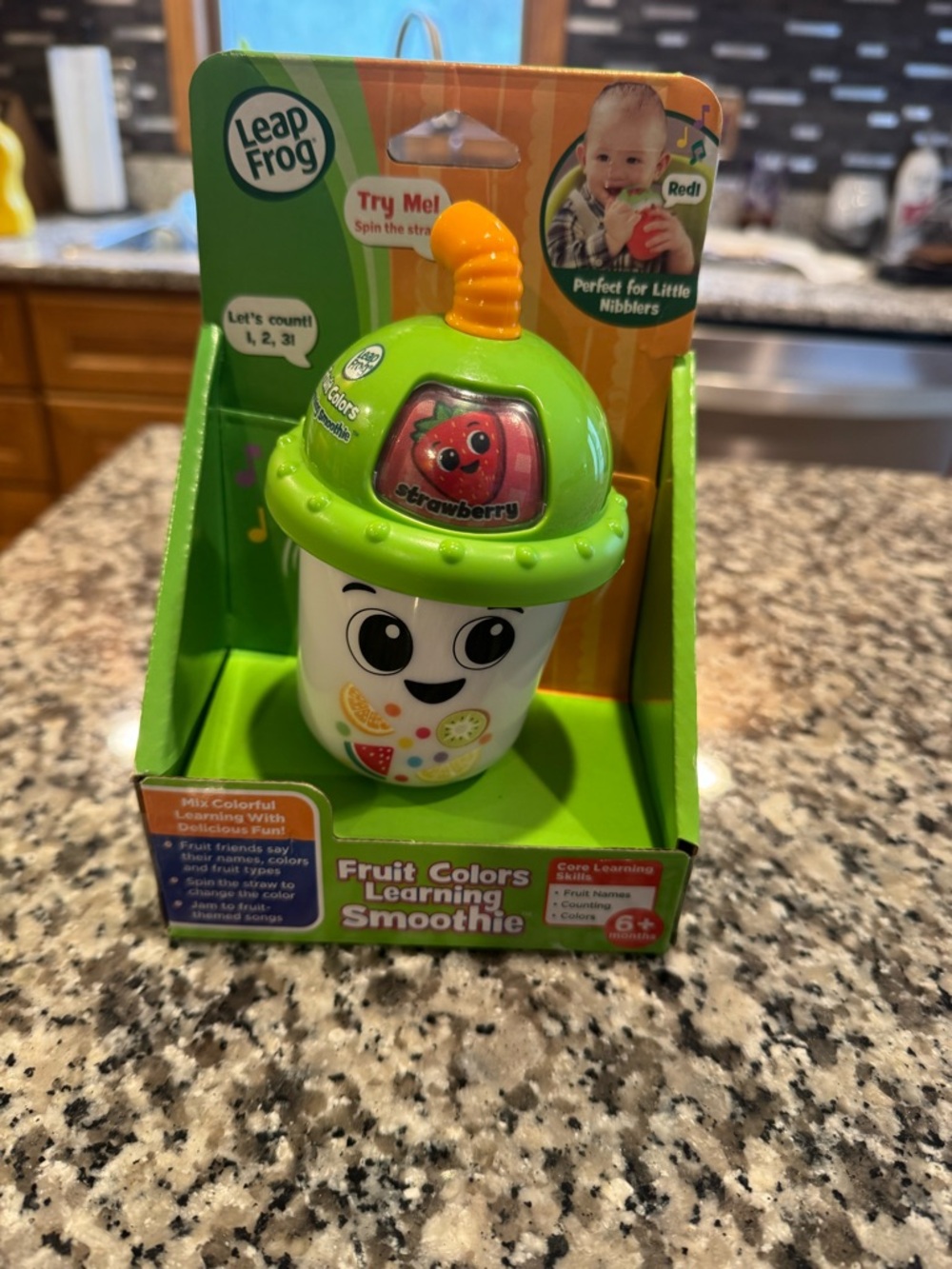 NEW Fruit Colors Learning Smoothie - Green